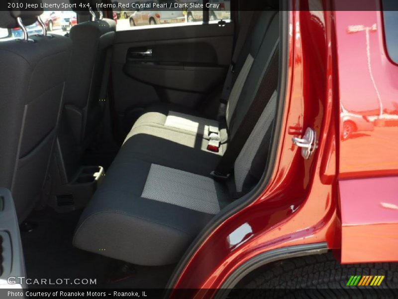 Inferno Red Crystal Pearl / Dark Slate Gray 2010 Jeep Liberty Sport 4x4