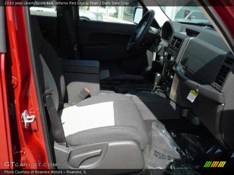 Inferno Red Crystal Pearl / Dark Slate Gray 2010 Jeep Liberty Sport 4x4