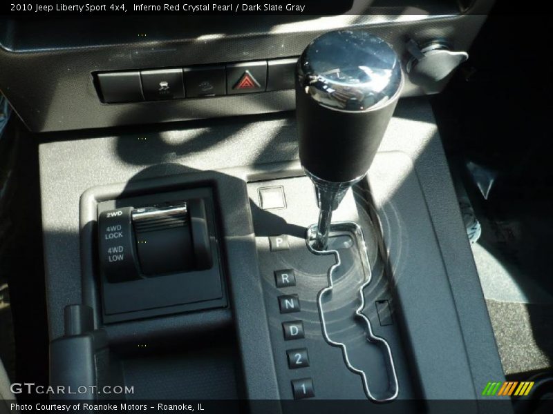 Inferno Red Crystal Pearl / Dark Slate Gray 2010 Jeep Liberty Sport 4x4