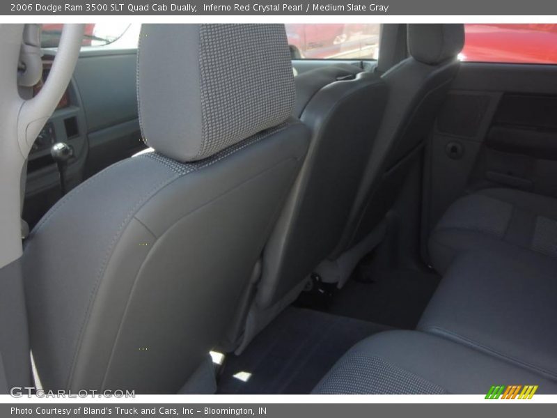 Inferno Red Crystal Pearl / Medium Slate Gray 2006 Dodge Ram 3500 SLT Quad Cab Dually
