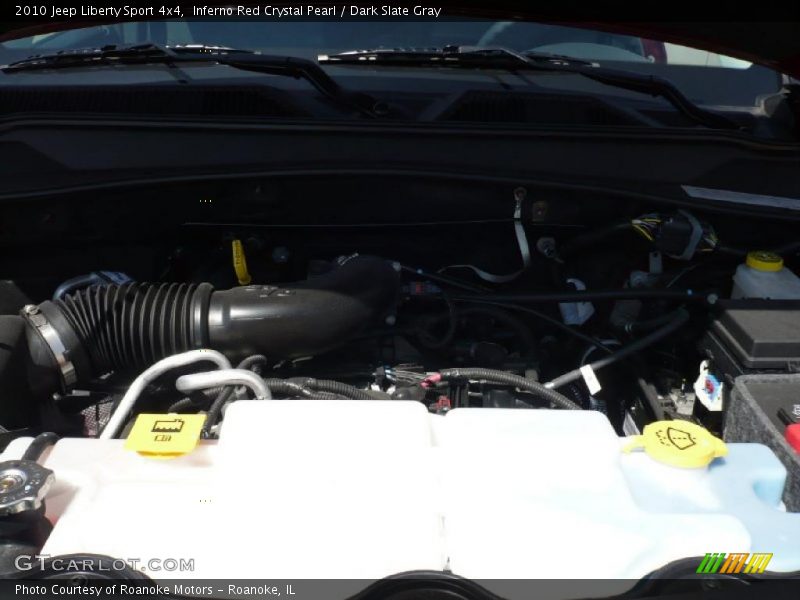 Inferno Red Crystal Pearl / Dark Slate Gray 2010 Jeep Liberty Sport 4x4