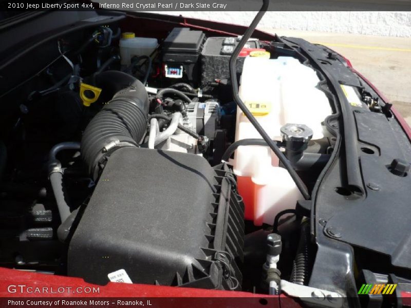 Inferno Red Crystal Pearl / Dark Slate Gray 2010 Jeep Liberty Sport 4x4