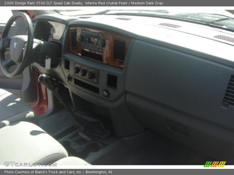 Inferno Red Crystal Pearl / Medium Slate Gray 2006 Dodge Ram 3500 SLT Quad Cab Dually