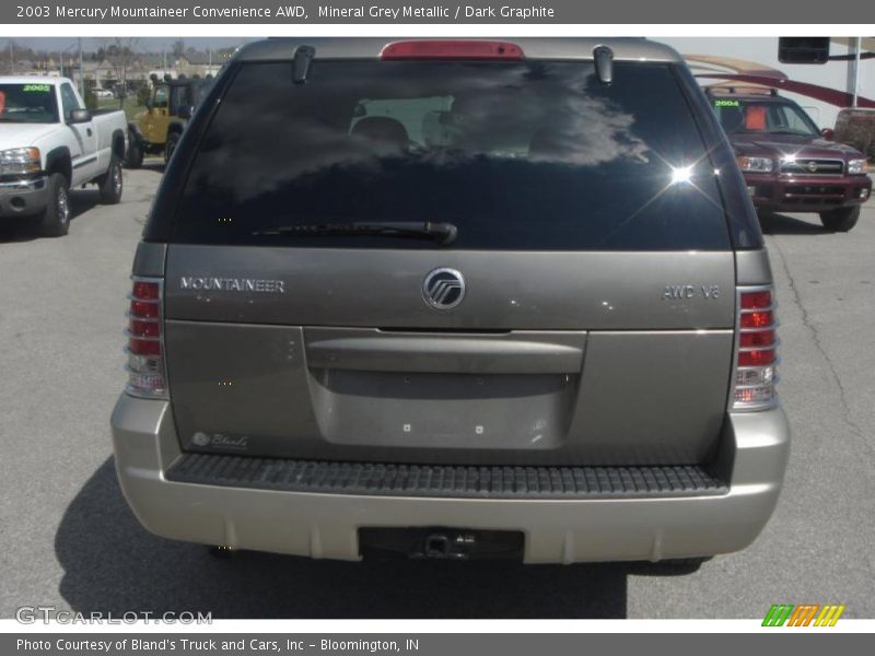 Mineral Grey Metallic / Dark Graphite 2003 Mercury Mountaineer Convenience AWD