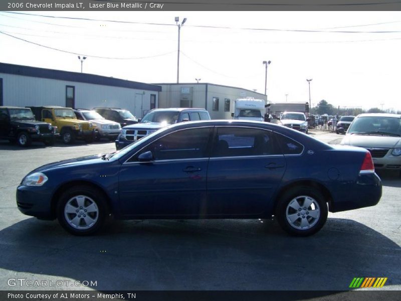 Laser Blue Metallic / Gray 2006 Chevrolet Impala LT