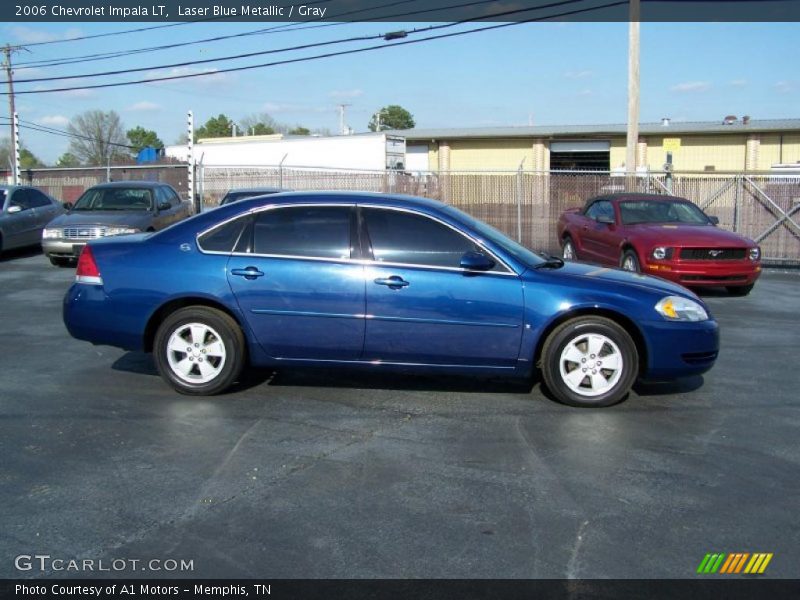 Laser Blue Metallic / Gray 2006 Chevrolet Impala LT