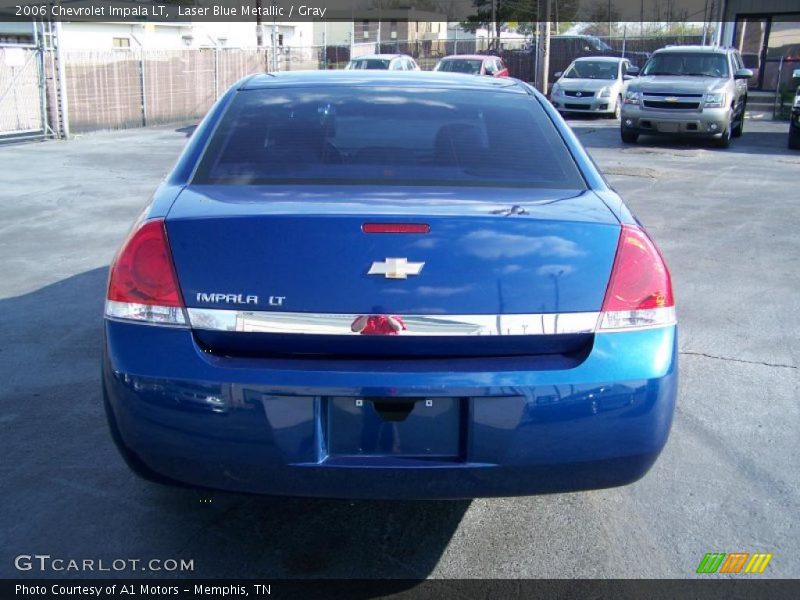 Laser Blue Metallic / Gray 2006 Chevrolet Impala LT