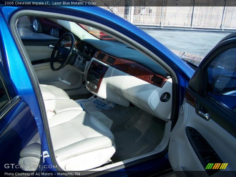 Laser Blue Metallic / Gray 2006 Chevrolet Impala LT