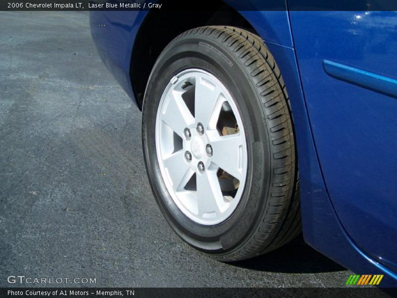 Laser Blue Metallic / Gray 2006 Chevrolet Impala LT