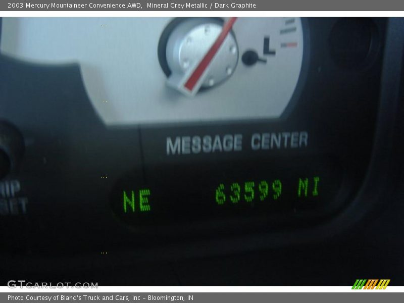 Mineral Grey Metallic / Dark Graphite 2003 Mercury Mountaineer Convenience AWD