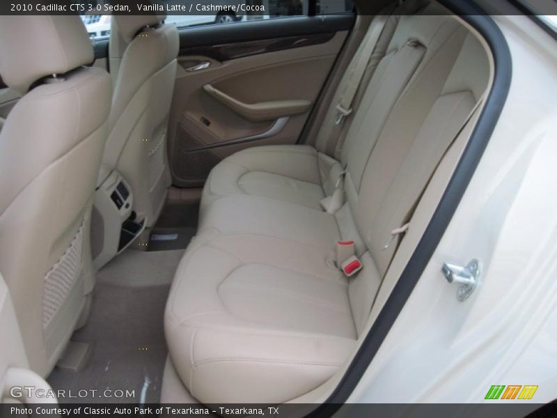 Vanilla Latte / Cashmere/Cocoa 2010 Cadillac CTS 3.0 Sedan