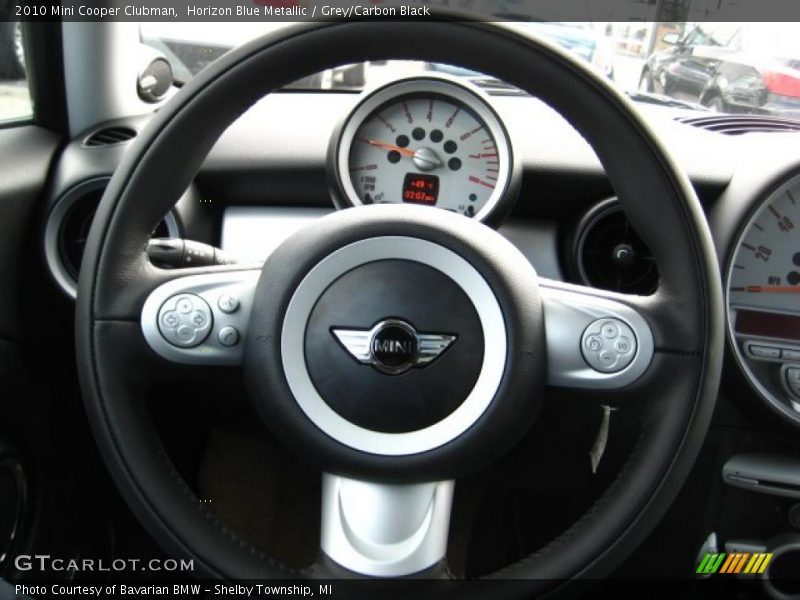 Horizon Blue Metallic / Grey/Carbon Black 2010 Mini Cooper Clubman