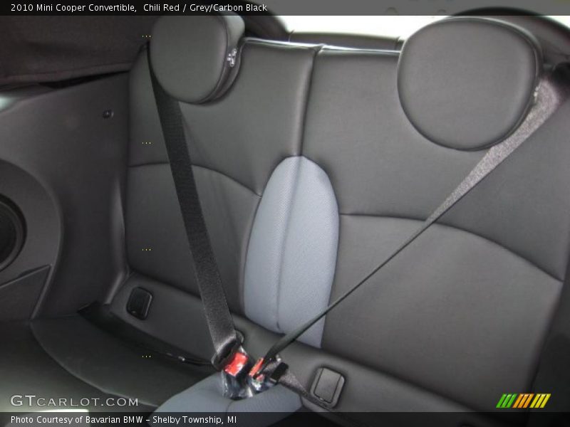 Chili Red / Grey/Carbon Black 2010 Mini Cooper Convertible
