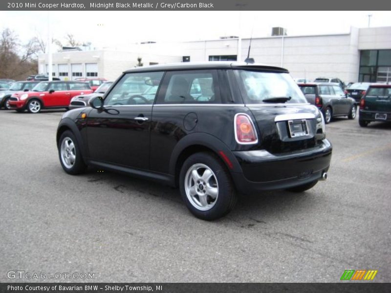 Midnight Black Metallic / Grey/Carbon Black 2010 Mini Cooper Hardtop