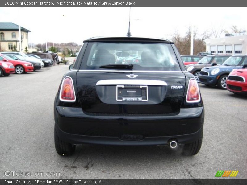 Midnight Black Metallic / Grey/Carbon Black 2010 Mini Cooper Hardtop