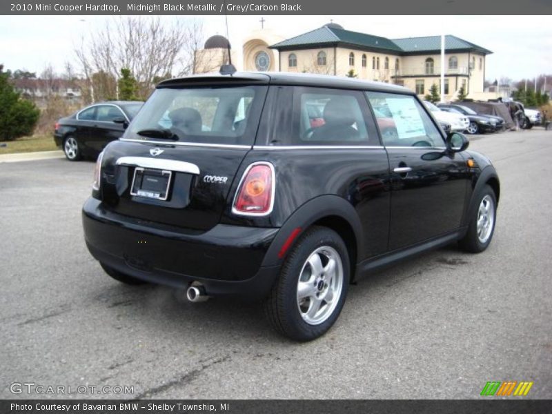 Midnight Black Metallic / Grey/Carbon Black 2010 Mini Cooper Hardtop