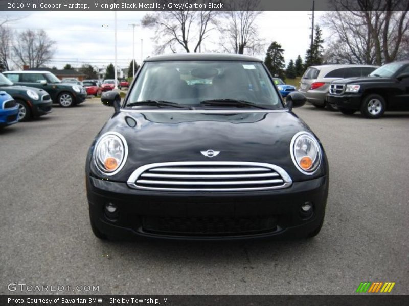 Midnight Black Metallic / Grey/Carbon Black 2010 Mini Cooper Hardtop