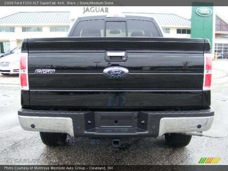 Black / Stone/Medium Stone 2009 Ford F150 XLT SuperCab 4x4
