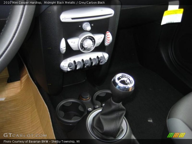 Midnight Black Metallic / Grey/Carbon Black 2010 Mini Cooper Hardtop