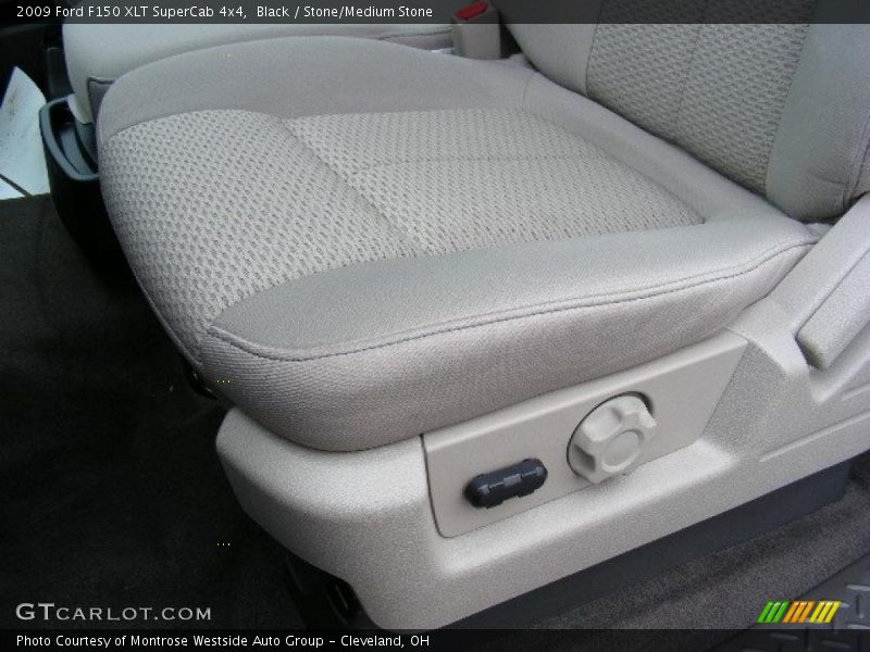 Black / Stone/Medium Stone 2009 Ford F150 XLT SuperCab 4x4