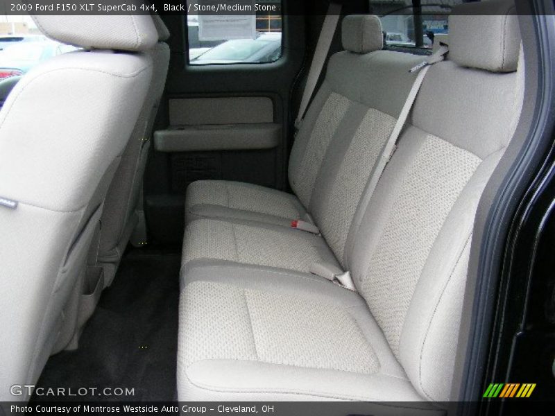 Black / Stone/Medium Stone 2009 Ford F150 XLT SuperCab 4x4