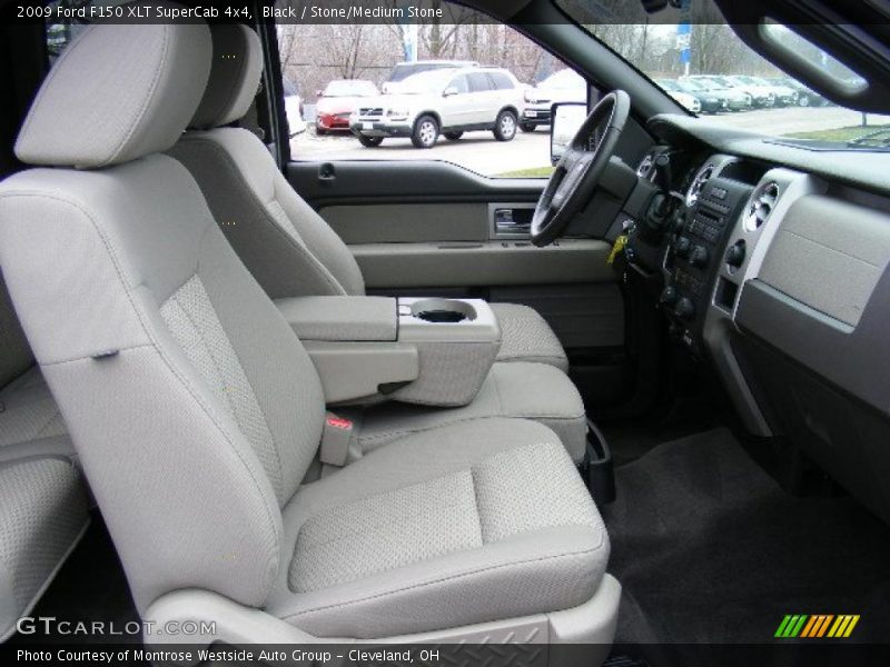 Black / Stone/Medium Stone 2009 Ford F150 XLT SuperCab 4x4