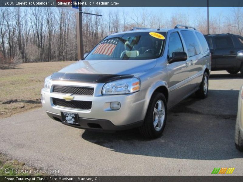 Silverstone Metallic / Medium Gray 2006 Chevrolet Uplander LT