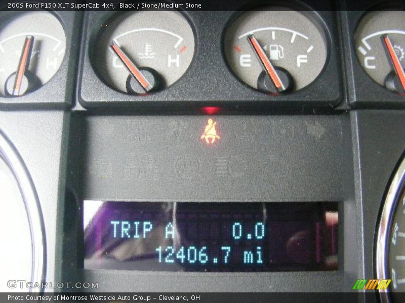 Black / Stone/Medium Stone 2009 Ford F150 XLT SuperCab 4x4
