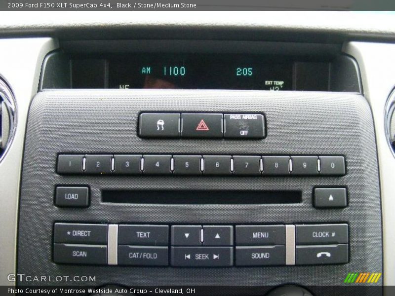 Black / Stone/Medium Stone 2009 Ford F150 XLT SuperCab 4x4