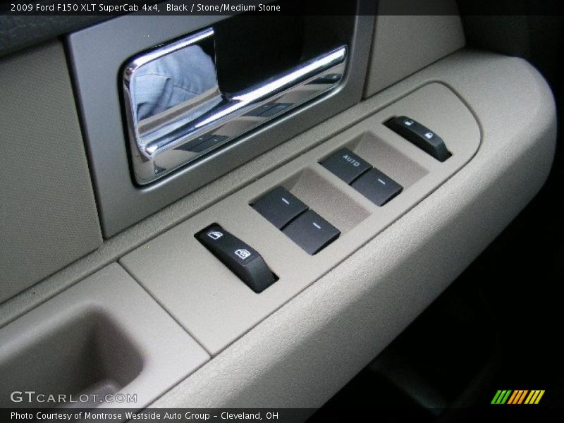 Black / Stone/Medium Stone 2009 Ford F150 XLT SuperCab 4x4