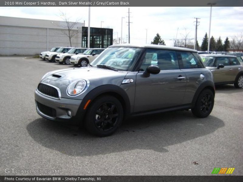 Dark Silver Metallic / Grey/Carbon Black 2010 Mini Cooper S Hardtop