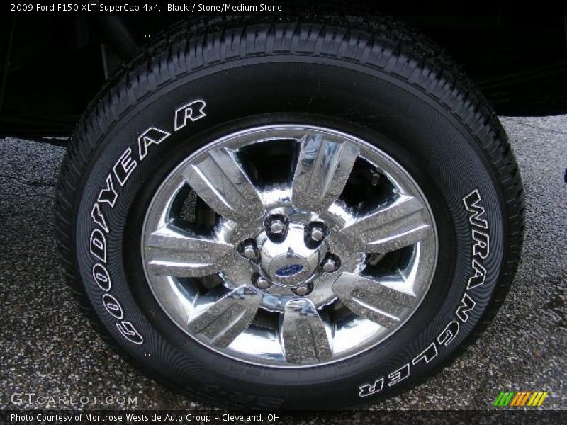 Black / Stone/Medium Stone 2009 Ford F150 XLT SuperCab 4x4