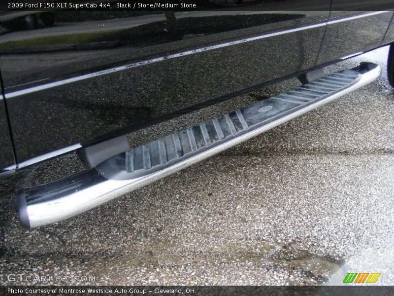 Black / Stone/Medium Stone 2009 Ford F150 XLT SuperCab 4x4