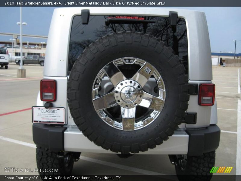 Bright Silver Metallic / Dark Slate Gray/Medium Slate Gray 2010 Jeep Wrangler Sahara 4x4