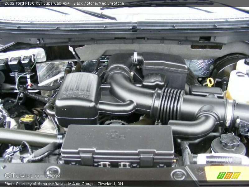 Black / Stone/Medium Stone 2009 Ford F150 XLT SuperCab 4x4