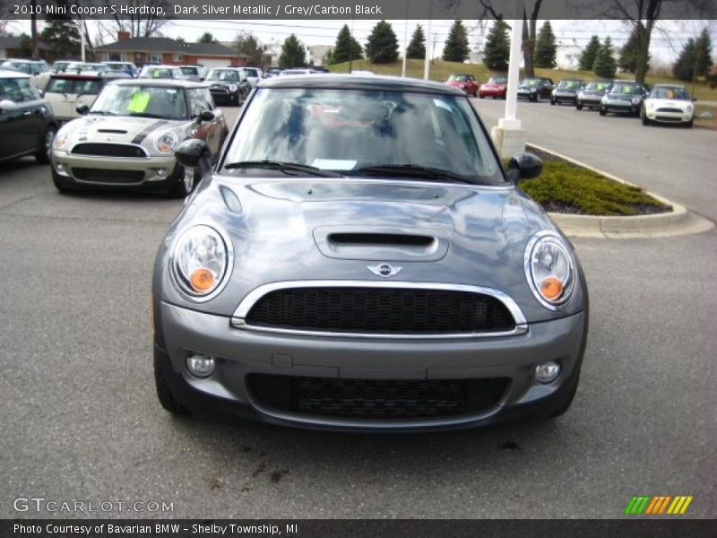 Dark Silver Metallic / Grey/Carbon Black 2010 Mini Cooper S Hardtop