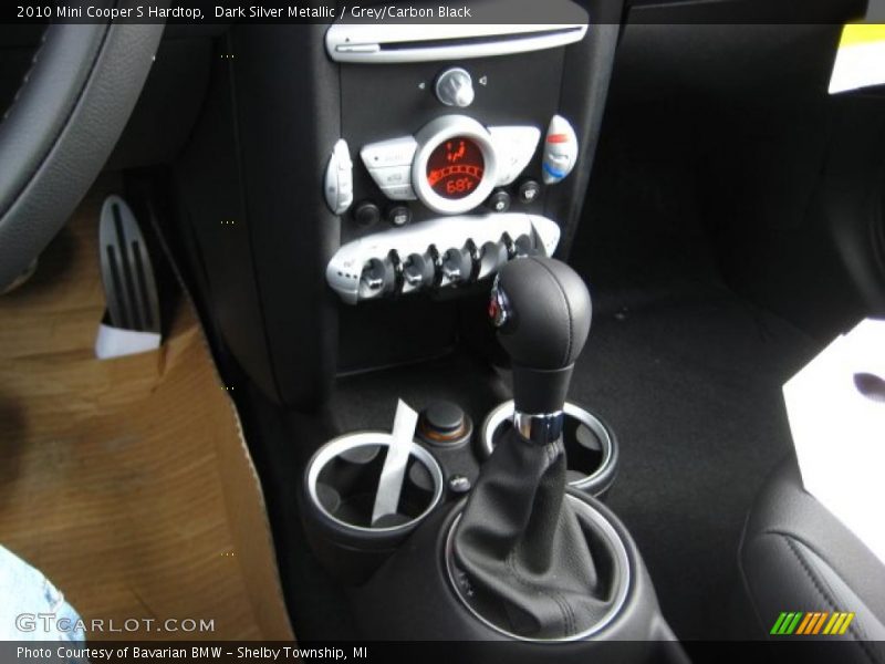 Dark Silver Metallic / Grey/Carbon Black 2010 Mini Cooper S Hardtop