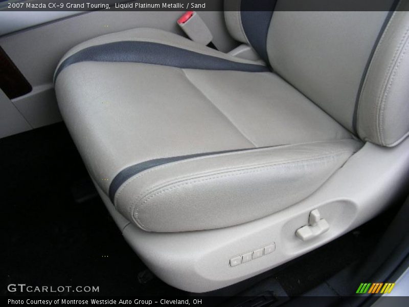Liquid Platinum Metallic / Sand 2007 Mazda CX-9 Grand Touring