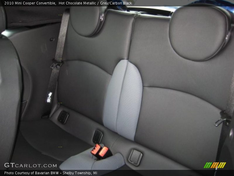 Hot Chocolate Metallic / Grey/Carbon Black 2010 Mini Cooper Convertible