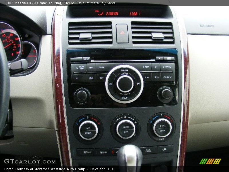 Liquid Platinum Metallic / Sand 2007 Mazda CX-9 Grand Touring
