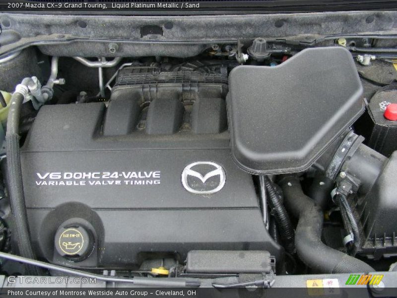 Liquid Platinum Metallic / Sand 2007 Mazda CX-9 Grand Touring