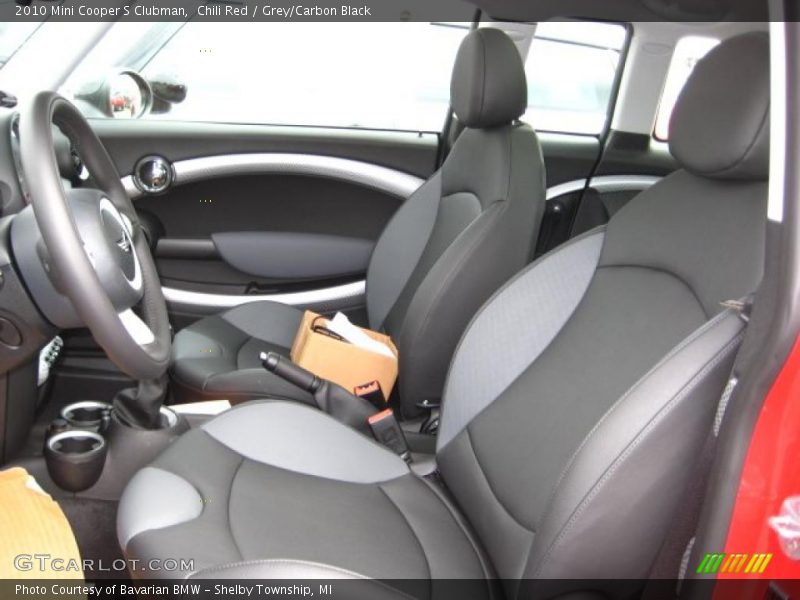 Chili Red / Grey/Carbon Black 2010 Mini Cooper S Clubman
