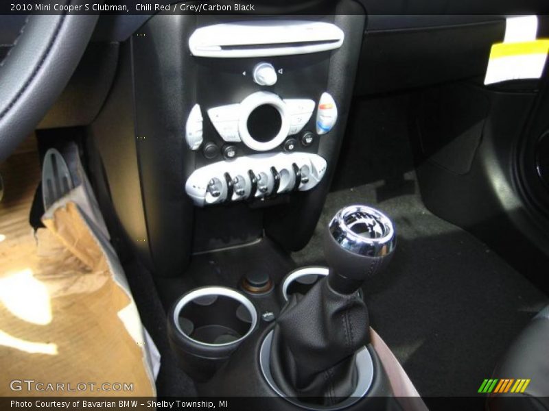Chili Red / Grey/Carbon Black 2010 Mini Cooper S Clubman