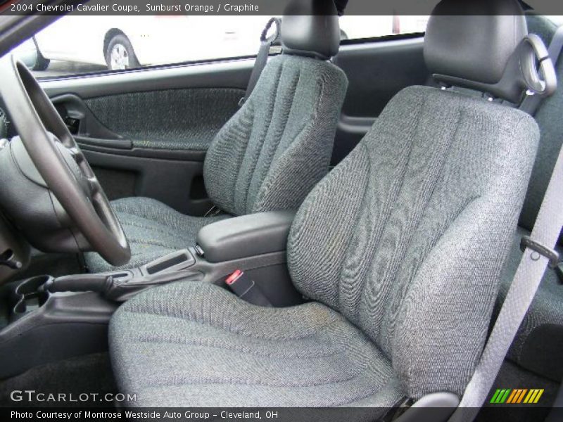 Sunburst Orange / Graphite 2004 Chevrolet Cavalier Coupe