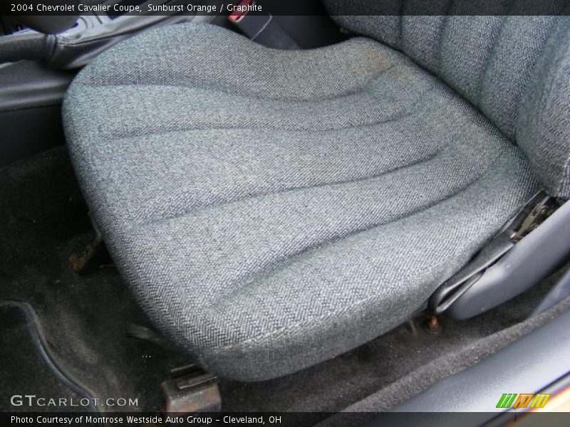 Sunburst Orange / Graphite 2004 Chevrolet Cavalier Coupe