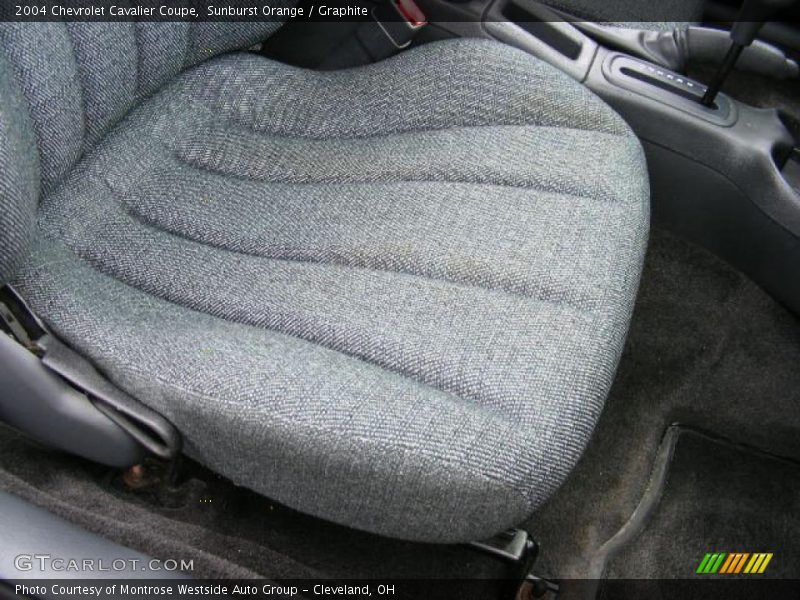 Sunburst Orange / Graphite 2004 Chevrolet Cavalier Coupe