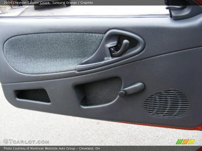 Sunburst Orange / Graphite 2004 Chevrolet Cavalier Coupe