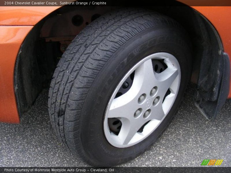 Sunburst Orange / Graphite 2004 Chevrolet Cavalier Coupe