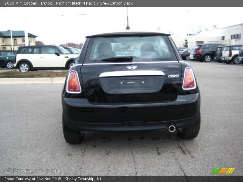 Midnight Black Metallic / Grey/Carbon Black 2010 Mini Cooper Hardtop