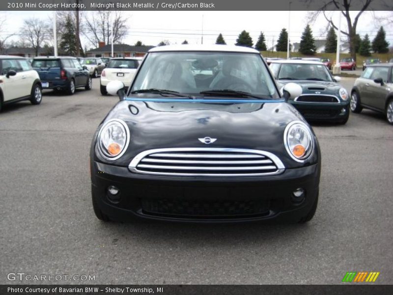Midnight Black Metallic / Grey/Carbon Black 2010 Mini Cooper Hardtop